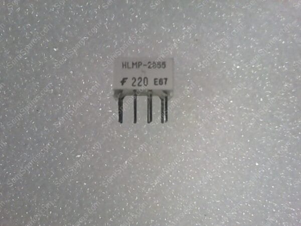 HLMP-2855 | LED LT BAR 8.89X8.89MM SGL GREEN