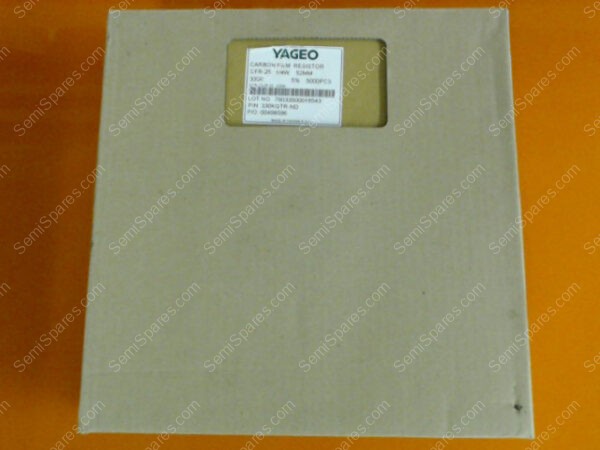 330KQTR-ND | CARBON FILM RESISTOR CFR-25  1/4W  52MM  330K  5% (5000)PCS - Image 3