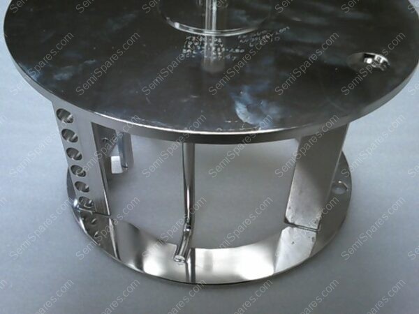500R0090-503 | SEMITOOL METAL ROTOR, SPIN RINSER/DRYER 2800 RPM MAX H-BAR-IN X3150-25 BAL FULL, 123126 - Image 3