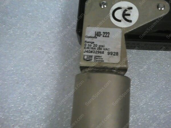 SS-4BK TW-1C | NUPRO STAINLESS STEEL BELLOWS SEALED VALVE, J40-222 PRESSURE SWITCH ATTACHED - Image 4