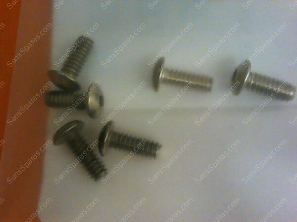 0015-09329 | SCREW MACH BTN HD 6-32 X 3/8 HEX SKT SST NI PLATED (PKG OF 6) 0015-09329 - Image 3