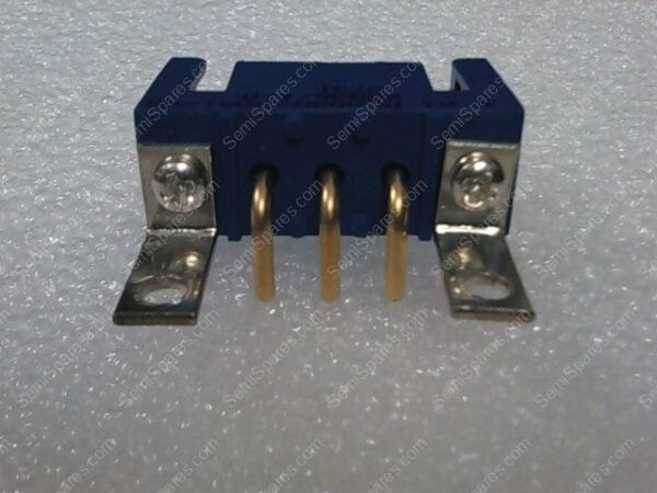 PLA03M4B0A1/AA | 3 CONNECTOR HEADER, MALE PINS THROUGH HOLE, RIGHT ANGLE BLUE POWER - Image 3