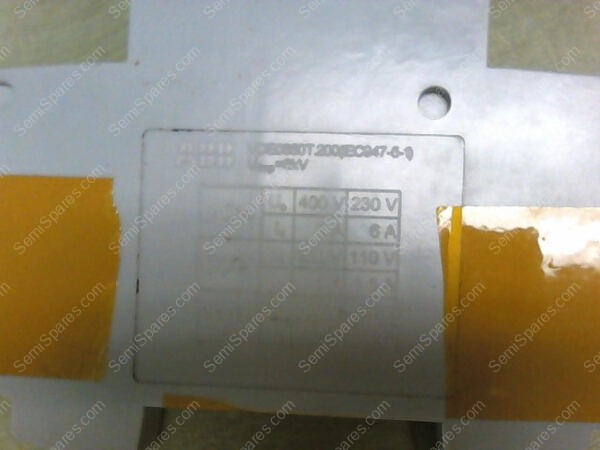 VDE0660T 200 | ABB S283 B6 VDE0660T PRINTING MACHINE. 200 (IEC94-5-1 6KV ) - Image 3