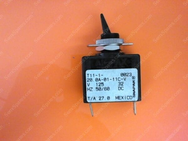 670-090537-020 | CIRCUIT BREAKER, 20 AMP TOGGLE