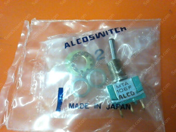 MTA 106F | ALCOSWITCH MTA 106F SPDT TOGGLE SWITCH - Image 3