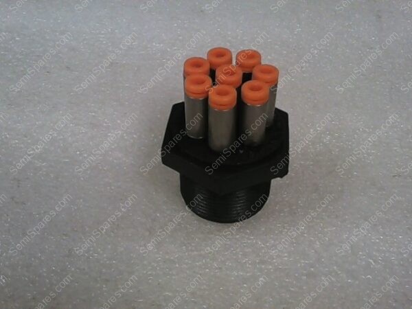 PNEUTRONICS SERIES 44 | PNEUMATIC CONNECTOR FEMALE SERIES 44 8 PLUG - Image 2