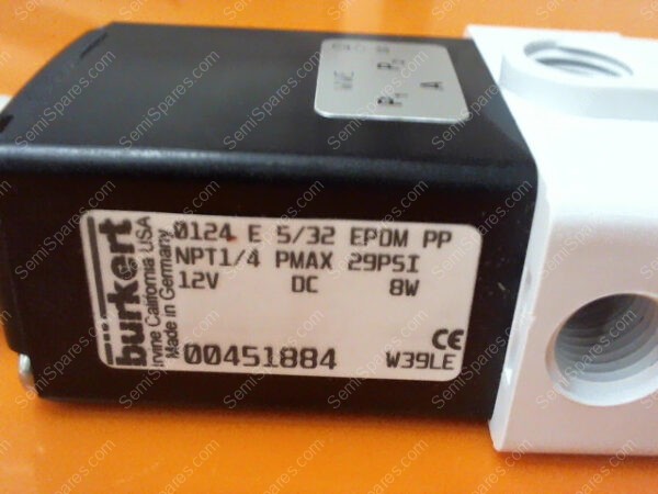 SO-0245-00 | VALVE, SOLENOID, 12V DC, 1/4 NPT, - Image 4