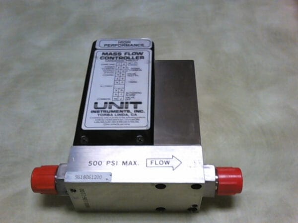 UFC-1200A | UNMIT INSTRUMENTS UFC-1200A MASS FLOW CONTROLLER GAS - Image 2