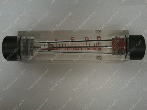 FLOW METER | FLOW METER, GPM-WATER-READ FLOAT AT LARGEST DIA.