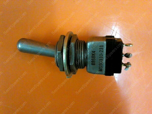 MS90310-231 | EATON CUTLER HAMMER 8868K4 ON-NONE-ON TOGGLE SWITCH SPDT 2A 125V