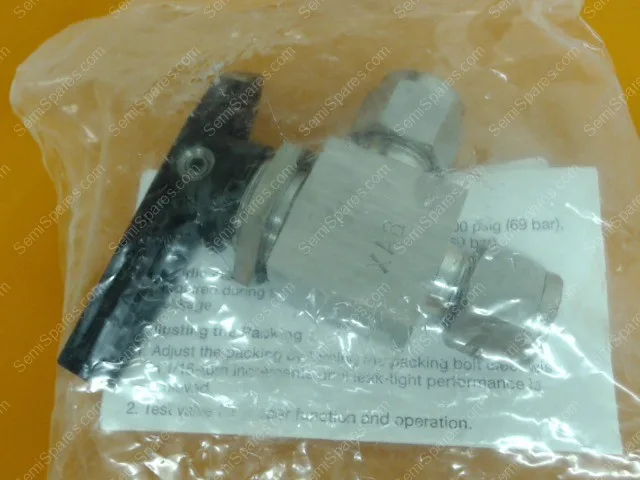 VL-4545-00 | BALL VALVE ANGLE 3/8T,SS-43GS6-A,SWAGELOK