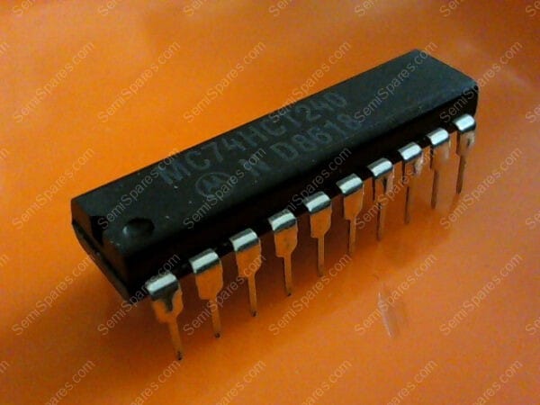 MC74HC240AN | 2 x MC74HC240AN OCTAL 3-STATE INVERTING BUFFER/LINE DRIV MOTOROLA DIP-20 - Image 3