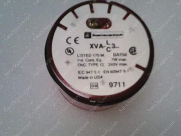 XVA-L3.C 28047 | RED STACKABLE LIGHT 240V MAX 7W MAX - Image 2