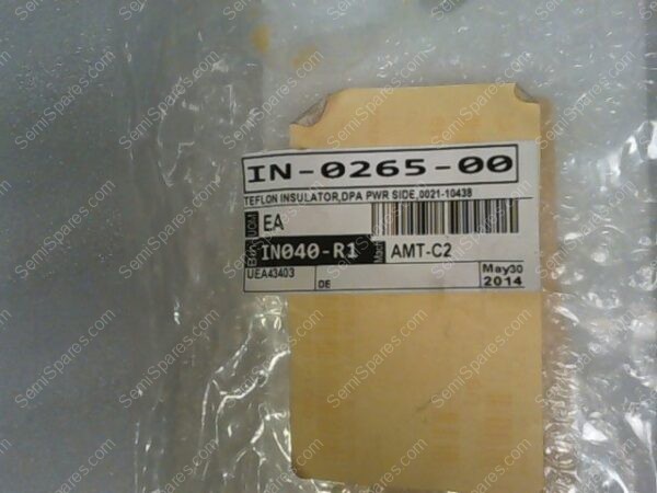 IN-0265-00 | TEFLON INSULATOR, DPA PWR SIDE, 0021-10438 - Image 2