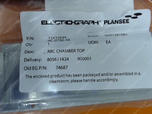 HC-0750-00 | 4687, FACE PLATE, E17135630, 11632049 - Image 2