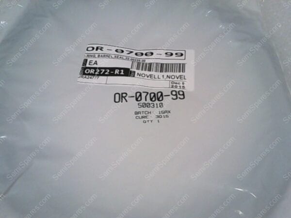 OR-0700-99 | O RING BARREL SEAL 22-00235-00 - Image 2