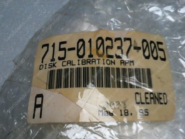 715-010237-005 | DISK CALIBRATION APM - Image 3