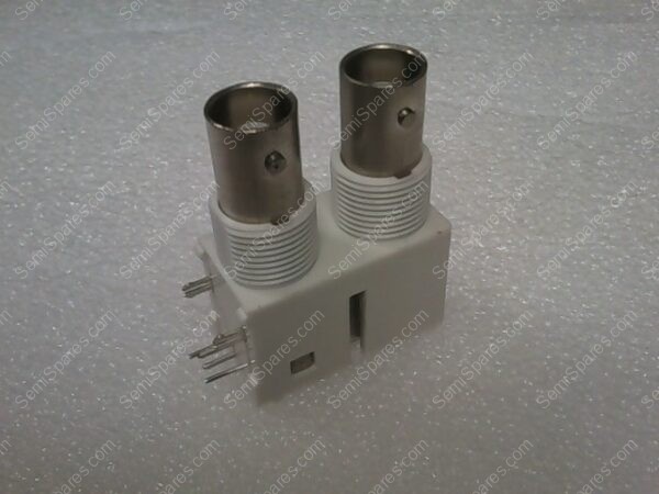 364A2595 | RF CONNECTORS/COAXIAL CONNECTORS X-2 DUAL NC JACKS R/A WHITE - Image 3