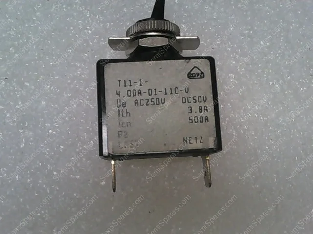 4.  A-01-11C-V | CIRCUIT BREAKER MAG-HYDR TOGGLE