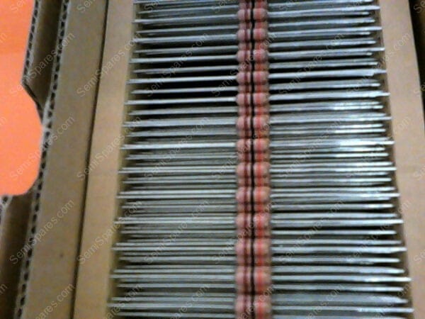 P1.0KBBTB-ND | RES 1K OHM 1/2W 5% AXIAL CARBON FILM RESISTOR - Image 2