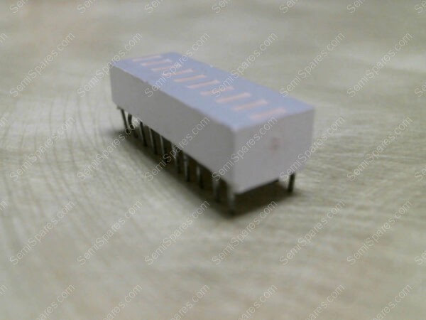 OBG1000 | SIEMENS OBG 1000 LED 10-ELEMENT SUPER RED BAR GRAPH DISPLAY NOS VINTAGE - Image 3