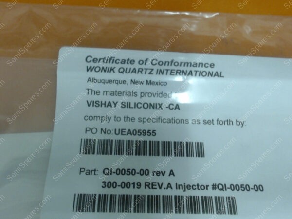 QI-0050-00 | INJECTOR,300-0019,EXT TORCH - Image 3