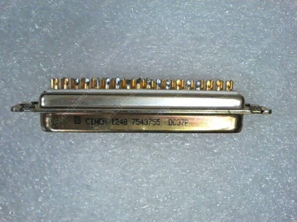 DC37P | D-SUB CONNECTOR, DB37, 37 CONTACTS PLUG