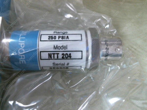 NTT 204 | MILLIPORE MODEL/NTT 204 SN/8E8309 OUTPUT/4 TO 20 MA RANGE 250 PSIA - Image 4