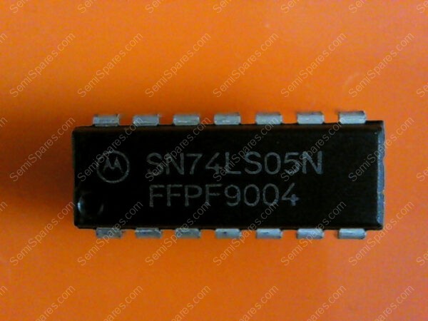 SN74LS05N | 2 X SN74LS05N HEX INVERTER WITH OPEN-COLLECTOR OUTPUTS MOTOROLA DIP-14 - Image 3