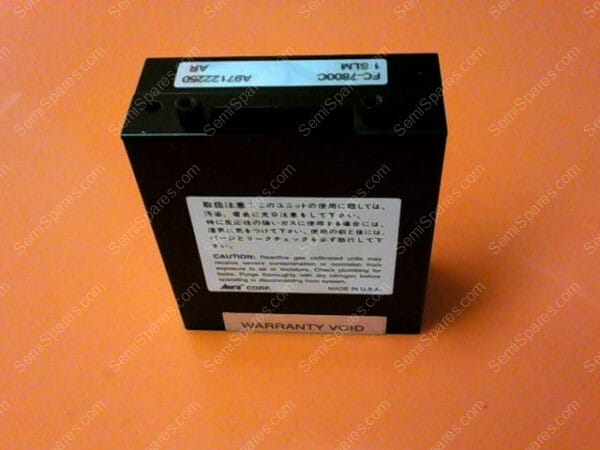 FC-7800C | AERA MASS FLOW CONTROLLER FC-7800C A97122050 - Image 6