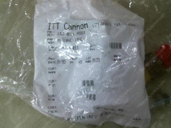 MS3106E-10SL | ITT CANNON END BELL ASSY PN/MS3106E-10SL CAN PN/ 057-0364-011 - Image 3