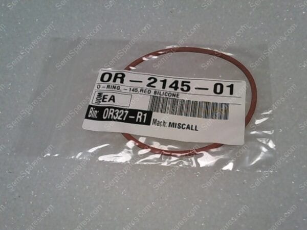 OR-2145-01 | O RING -145, RED SILICONE