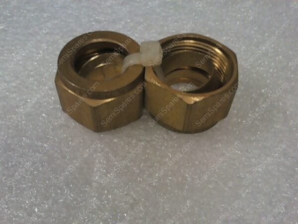 BRASS NUT | PARKER BRASS FITTING NUT A-LOK 10..B - Image 3