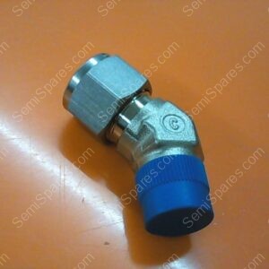 SL-5161-00 | SS-810-5-6, 45 MALE ELBOW, 1/2"TUBE,3/8M