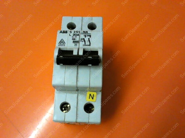 IEC157-1P-1 | ABB CIRCUIT BREAKER IEC157-1P-1 S251-NA - Image 3