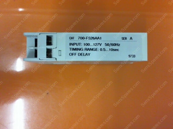 700-FS26AA1 | TIMING RELAY, 0.5-10SEC 100-127V - Image 4