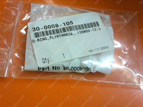 300-008105-000 | O-RING,PLYRTHN 83A,.139WX9-13/3 - Image 2