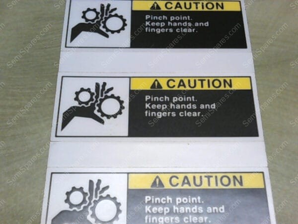 785-075336-001 | LABEL,WARNING,PINCH POINT - Image 2