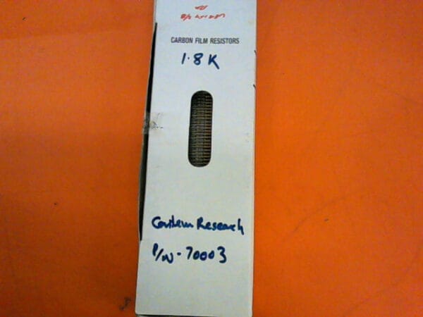291-1.8K | 1.8K OHM 1/4W 5% CARBON FILM RESISTOR - Image 2