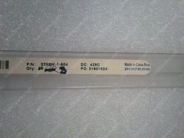 3299W-1-504 | TRIMMER 500K OHM 0.5W PC PIN TOP - Image 4
