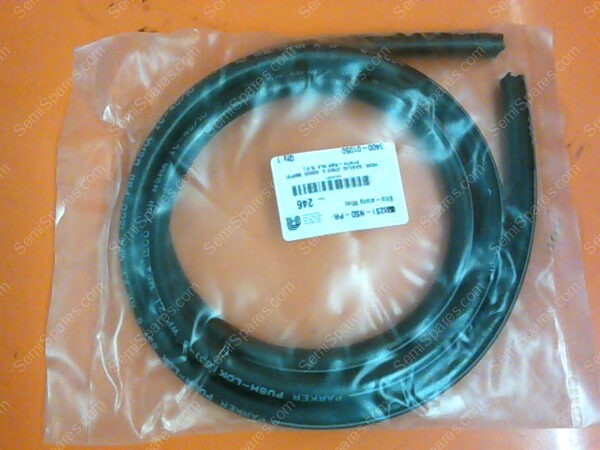 0282S1-NSO-PR | PARKER PUSH-LOK HOSE GAS/LIQ .375ID X .620OD 350PSI SYNTH-RBR BLK (5.5") - Image 4