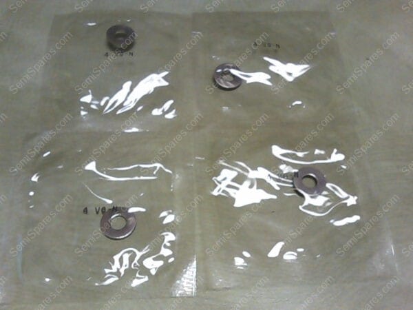 4 VG-N | PARKER 4 VG-N NON-RETAINED FLAT STYLE GASKETS, VACU SEAL FITTINGS,WITH HBR LABELS AND MILLPORE TAG - Image 5