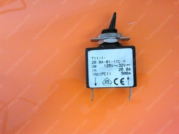 670-090537-020 | CIRCUIT BREAKER, 20 AMP TOGGLE - Image 2