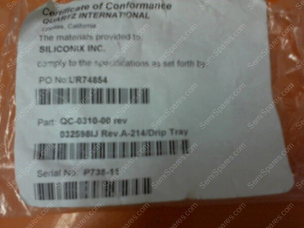 QC-0310-00 | MODIFIED DRIP TRAY - Image 3