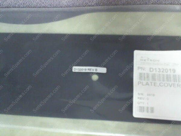 D132019 | PLATE,COVER,KEYBOARD - Image 2