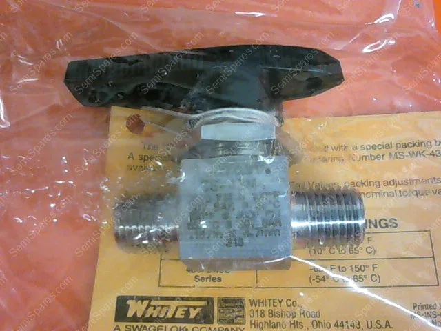 SS-43M4 | WHITEY SWAGELOK STAINLESS STEEL 40 SERIES BALL VALVE, SS-43M4 - Image 4