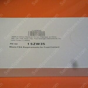 GU-0701-00 | BAG, 5ZW35, CLEAR 2 MIL ZIPLOCK PLAS, 6"X9 PKG OF 100