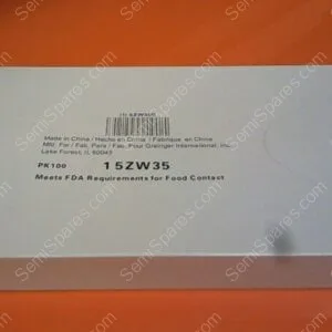GU-0701-00 | BAG, 5ZW35, CLEAR 2 MIL ZIPLOCK PLAS, 6"X9 PKG OF 100
