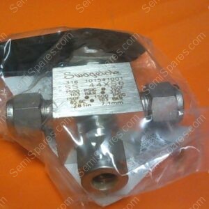 VL-3320-00 | VALVE,SS-44XS6, 3-WAY, WHITEY, SVG SOLVENT