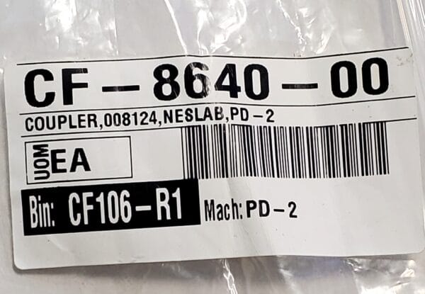 CF-8640-00 | COUPLER,008124,NESLAB,PD-2 - Image 5